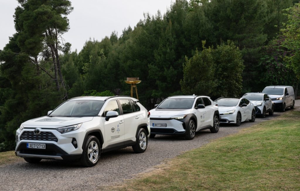 Η Toyota «οδήγησε» την Ολυμπιακή Φλόγα