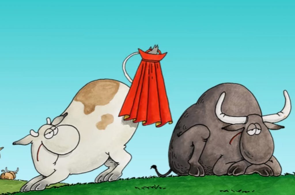 Αρκάς: Ερωτική «καλημέρα» με την αγελάδα, τον ταύρο και το κόκκινο πανί