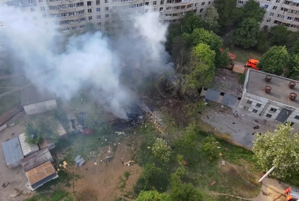 Ουκρανία: Τουλάχιστον δύο τραυματίες από ρωσικό πλήγμα στο Χάρκοβο