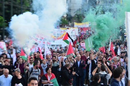Αθήνα: Σε εξέλιξη πορεία διαμαρτυρίας για την Παλαιστίνη – Οι κυκλοφοριακές ρυθμίσεις