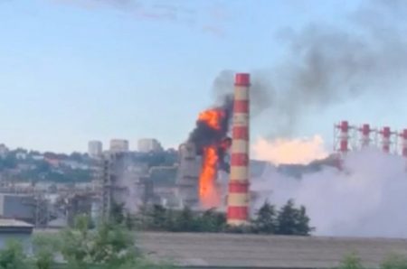 Ρωσία: Πυρκαγιά σε διυλιστήριο μετά από επίθεση ουκρανικού drone