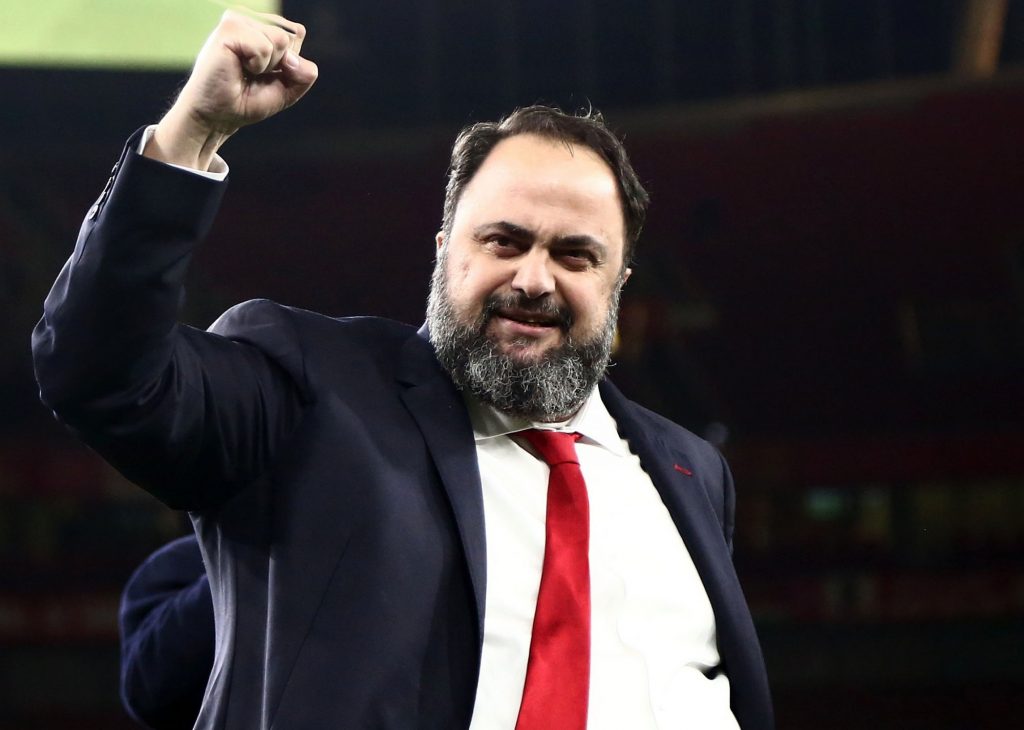 Ολυμπιακός: Στο ΣΕΦ ο Βαγγέλης Μαρινάκης για τον τελικό της ομάδας χάντμπολ