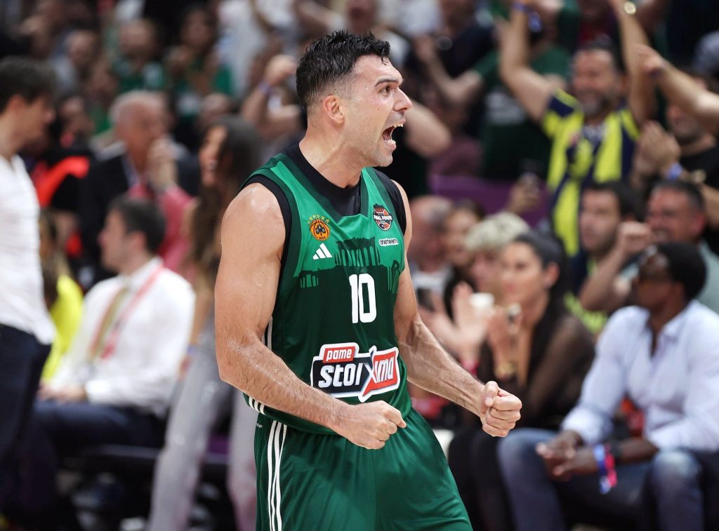 Παναθηναϊκός: MVP του Final Four ο Σλούκας – Έκλαιγε στην απονομή