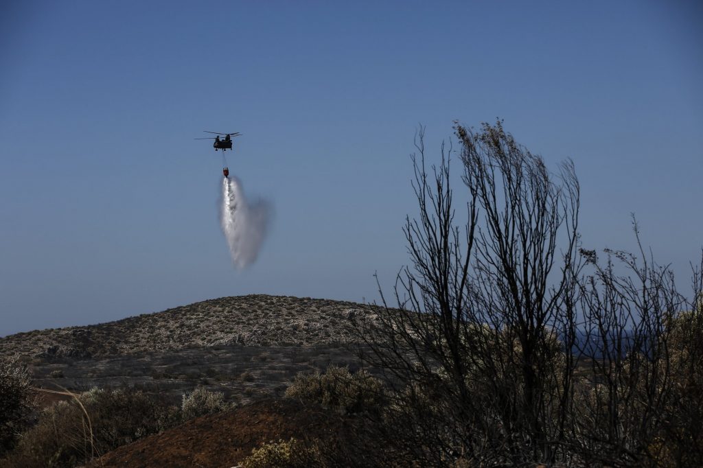 Φωτιά τώρα στη Θεσπρωτία – Στη μάχη με τις φλόγες και εναέρια μέσα