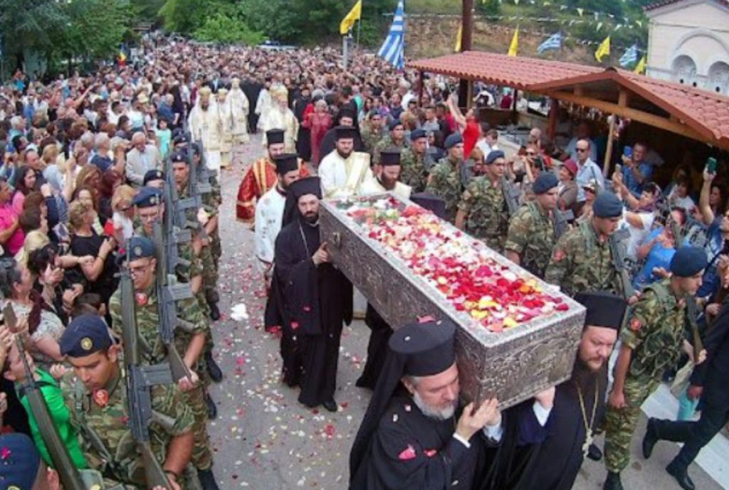 Αγιος Ιωάννης ο Ρώσος: Γιορτάζει η Εύβοια – Μεγάλη λιτανεία