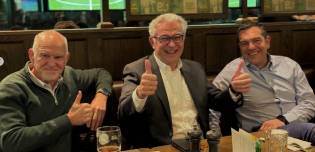 Πώς ο Ολυμπιακός έφερε στο ίδιο τραπέζι Τσίπρα, Παπανδρέου, Ρουσόπουλο