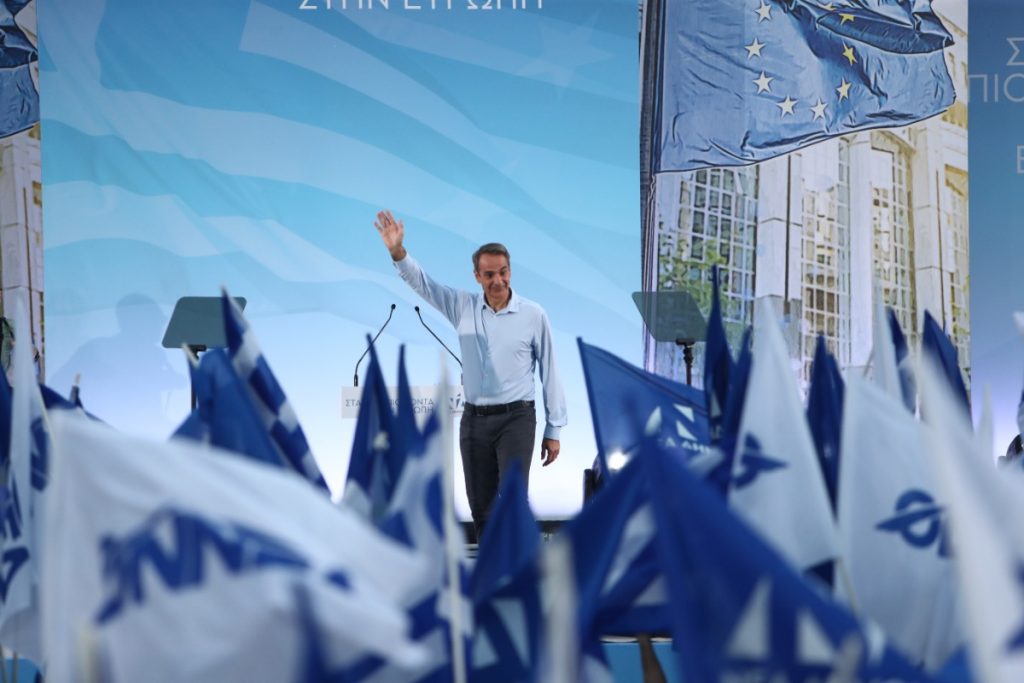 Μητσοτάκης από Θεσσαλονίκη: «Η Ελλάδα θα παραμείνει γαλάζια»