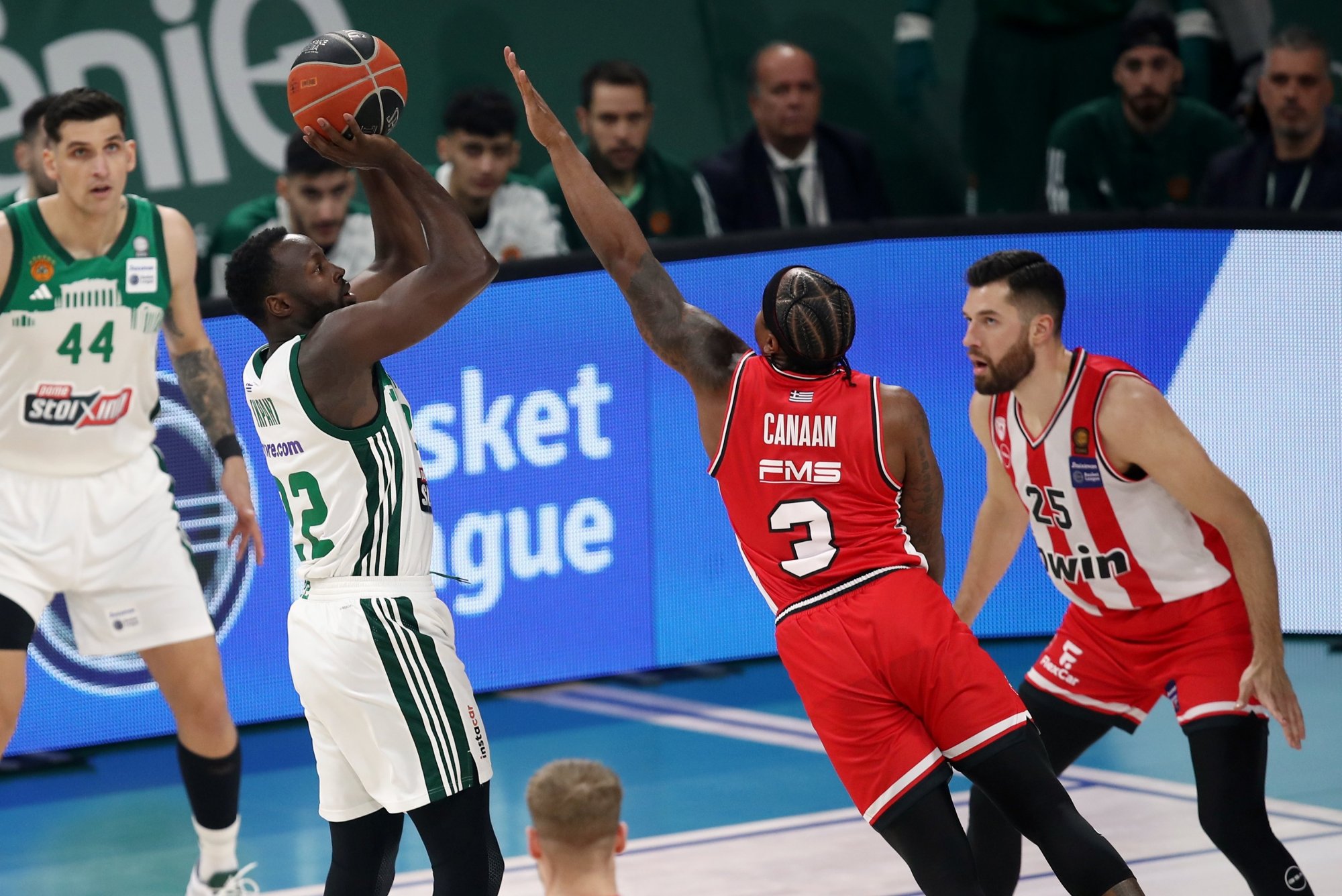 Παναθηναϊκός – Ολυμπιακός: Οι 6 ξένοι κάθε ομάδας για τον πρώτο τελικό