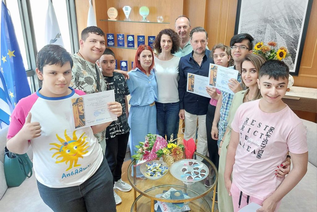 Μαθητές του Ειδικού Σχολείου Αλεξανδρούπολης: Θριαμβευτές σε Διεθνή Διαγωνισμό
