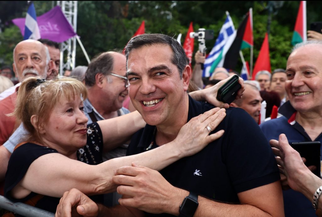Στέφανος Κασσελάκης: Παρουσία Τσίπρα η ομιλία του στο Σύνταγμα