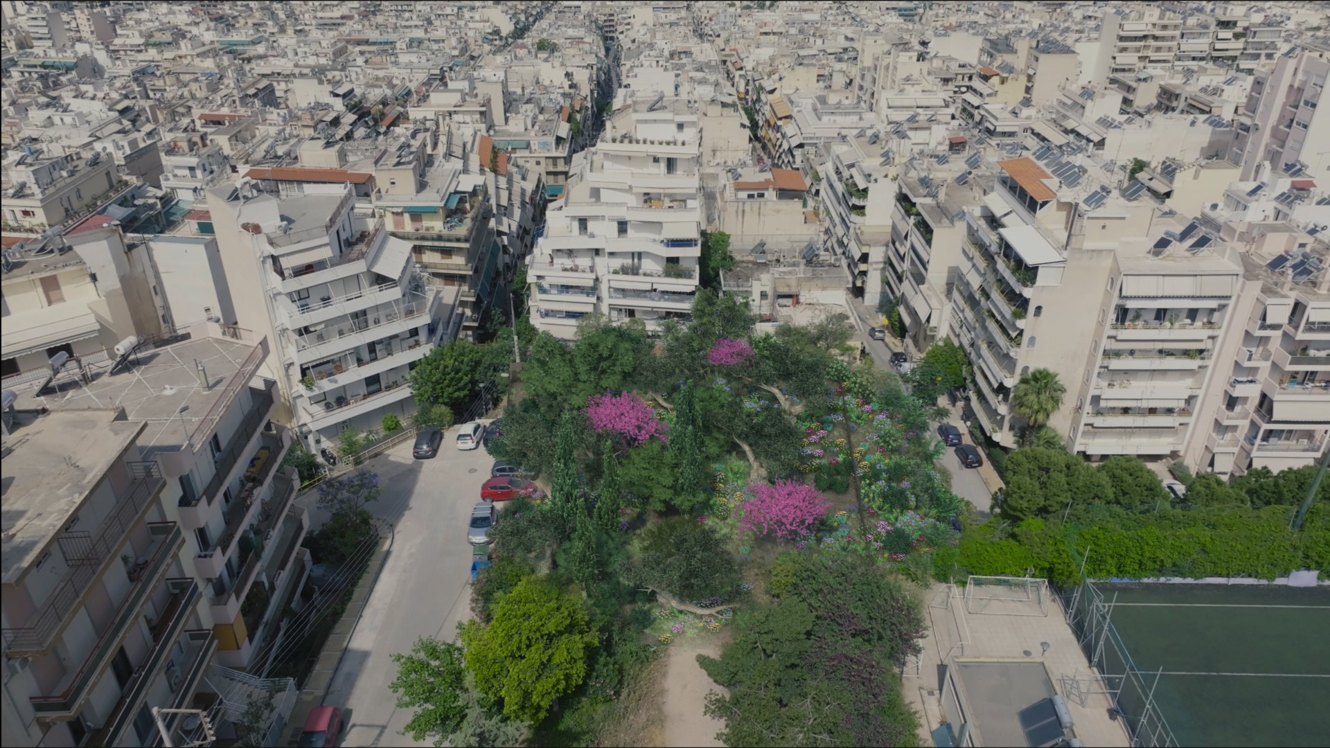 Όαση πρασίνου στην καρδιά της Αθήνας