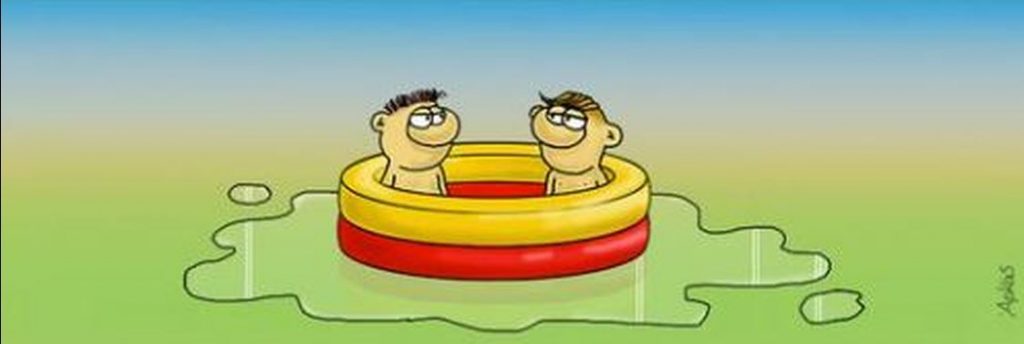 Ο Αρκάς μάς καλημερίζει με τον Θανασάκη σε καλοκαιρινή διάθεση