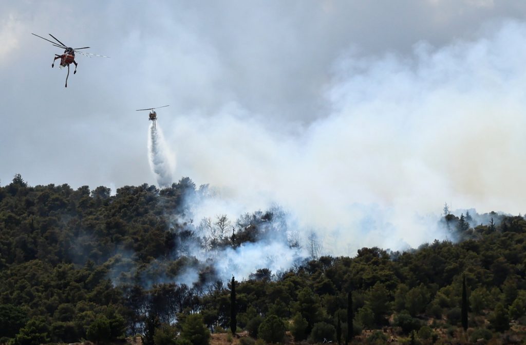 Γλυκά Νερά: Μία σύλληψη για τη μεγάλη φωτιά