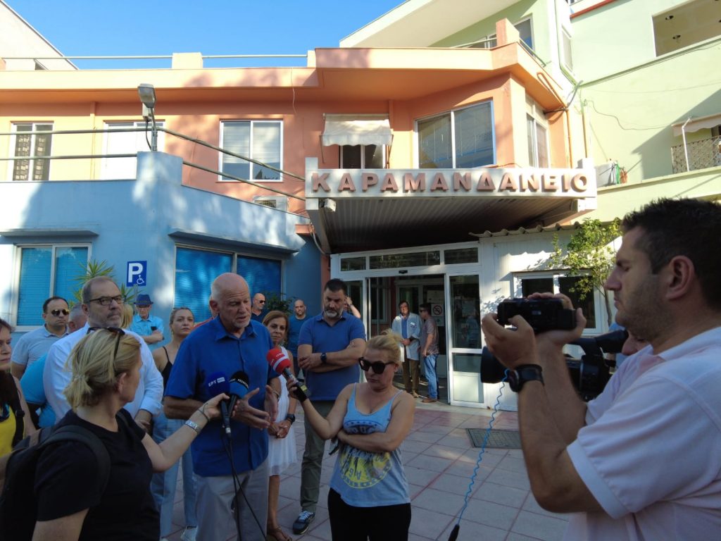 Γ. Παπανδρέου: Επισκέφθηκε το Καραμανδάνειο-«Η κλιματική κρίση είναι παρούσα»