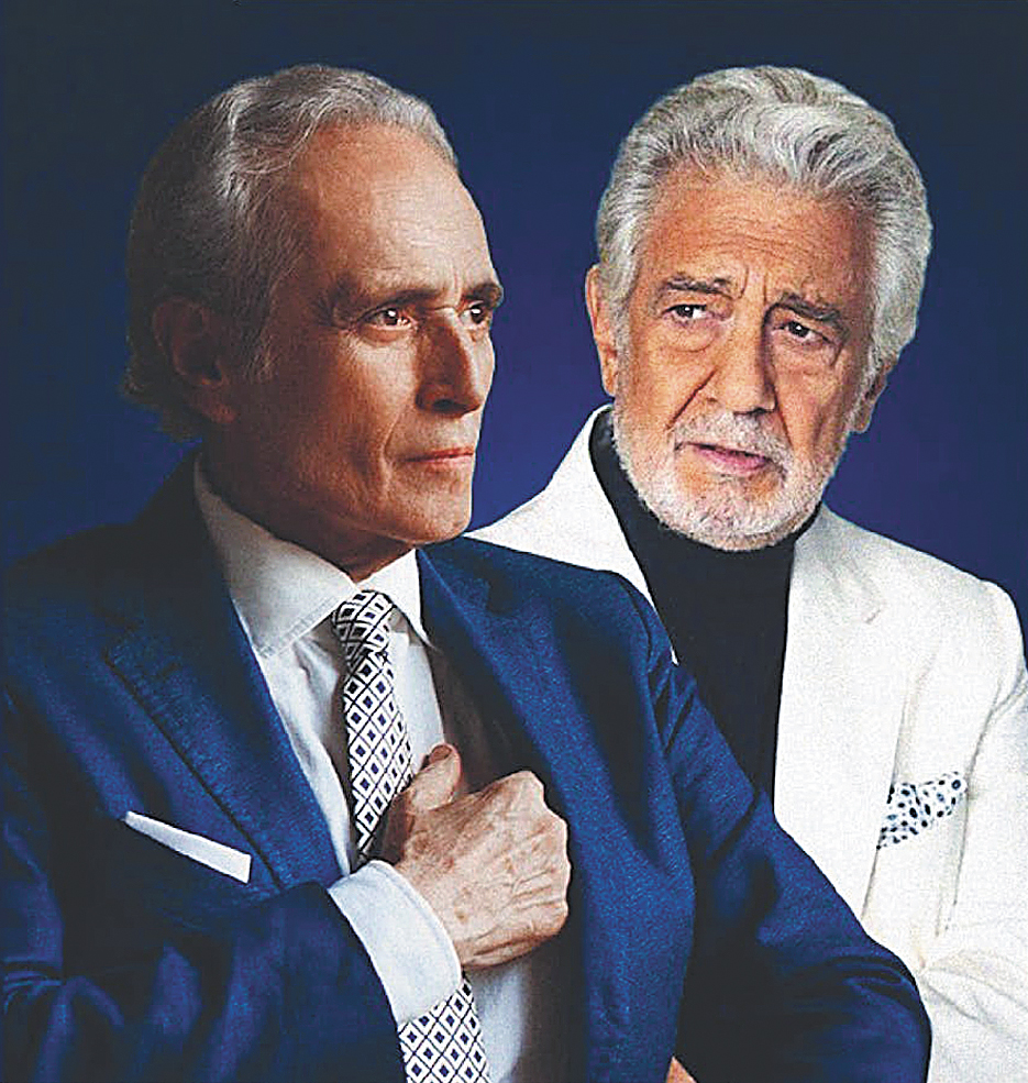 Χοσέ Καρέρας – Πλάθιντο Ντομίνγκο: Τι δηλώνουν πριν από την συναυλία τους