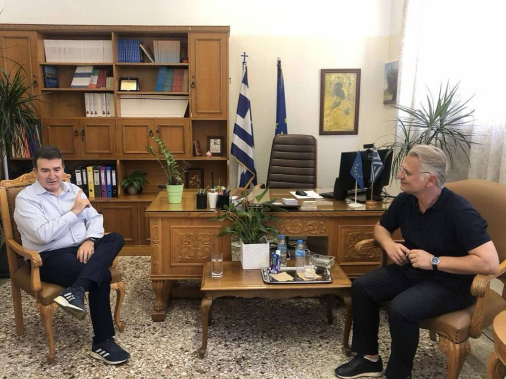 Συνάντηση Χρυσοχοϊδη – Πτωχού για ενίσχυση της ασφάλειας στην Πελοπόννησο