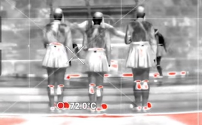 Καύσωνας: Θερμική κάμερα παρουσιάζει την «φλεγόμενη» Αθήνα