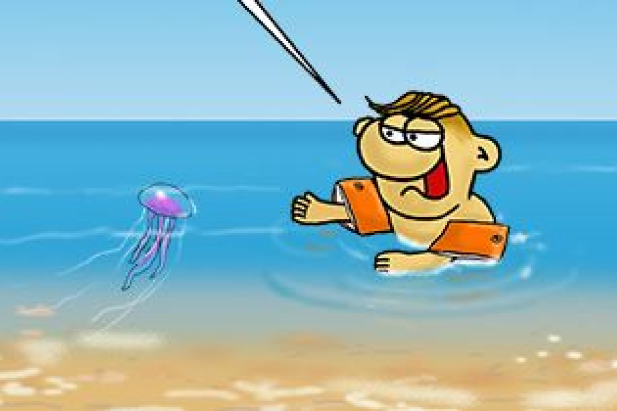 Αρκάς: Θαλασσινή, δροσερή «Καλημέρα» με τον Θανασάκη και τη μέδουσα