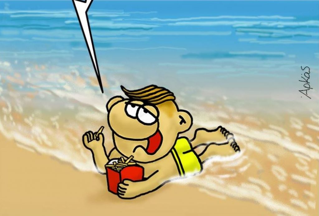 Αρκάς: «Καλό Σαββατοκύριακο» με τον Θανασάκη να απολαμβάνει τις «αγάπες» του