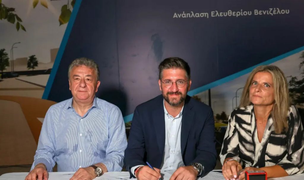 Υπεγράφη η Σύμβαση για το Μεγαλύτερο Έργο Ανάπλασης στο Δήμο Μαλεβιζίου