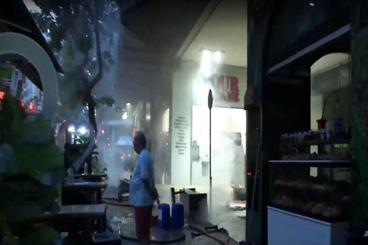 Φωτιά σε κτήριο στην Αγίου Μελετίου – Απεγκλωβίστηκαν ένοικοι