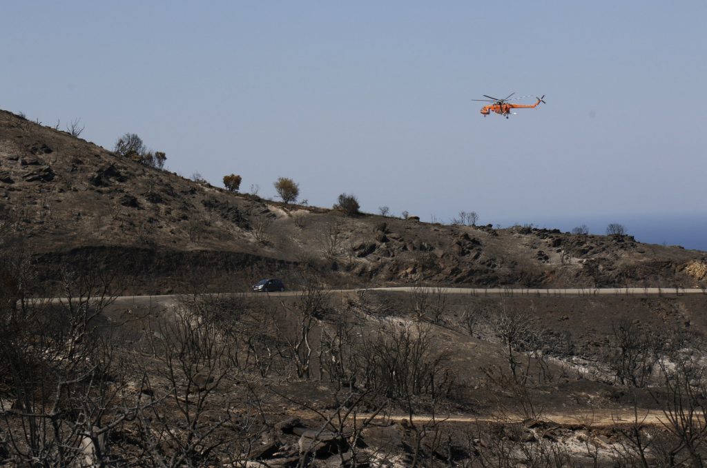 Κικίλιας: «Χωρίς ενεργές εστίες είναι πλέον η πυρκαγιά στην Εύβοια»