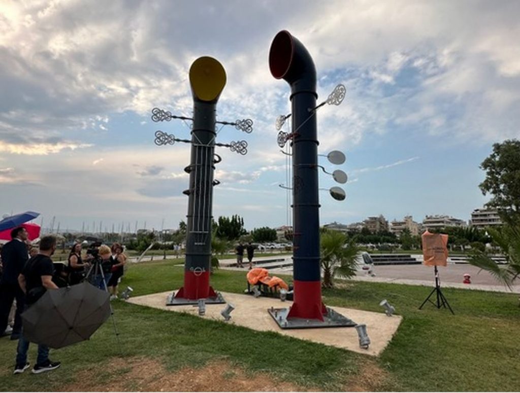 Τα «Μουσικά Φουγάρα» του Στέλιου Γαβαλά στον Αλιμο αντηχούν αέρα και θάλασσα