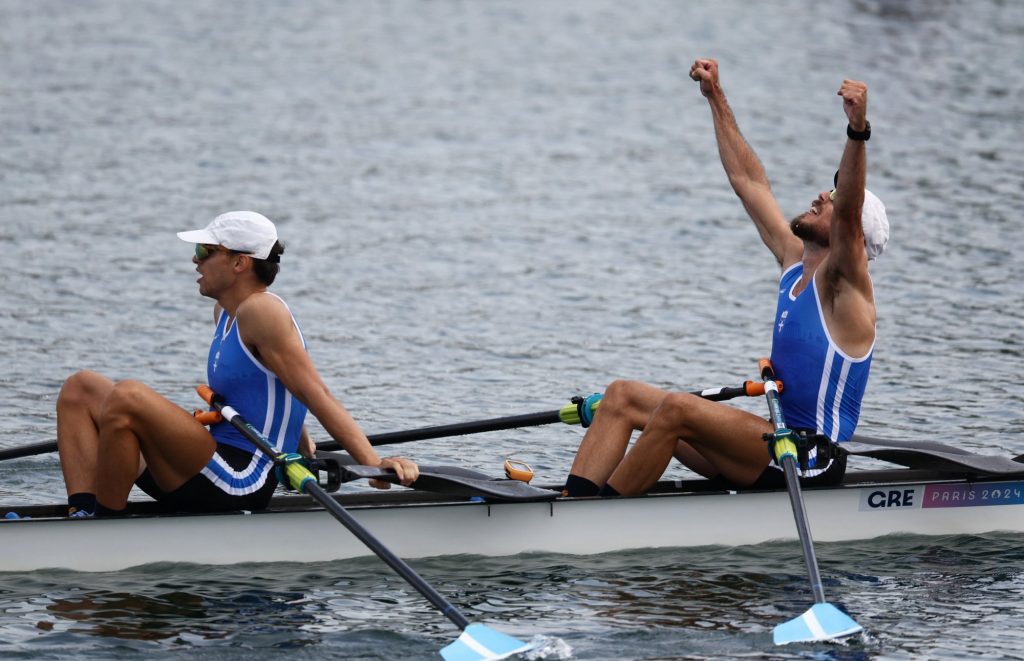 Ολυμπιακοί Αγώνες – Κωπηλασία: Παπακωνσταντίνου και Γκαϊδατζής έκαναν κούρσα μεταλλίου