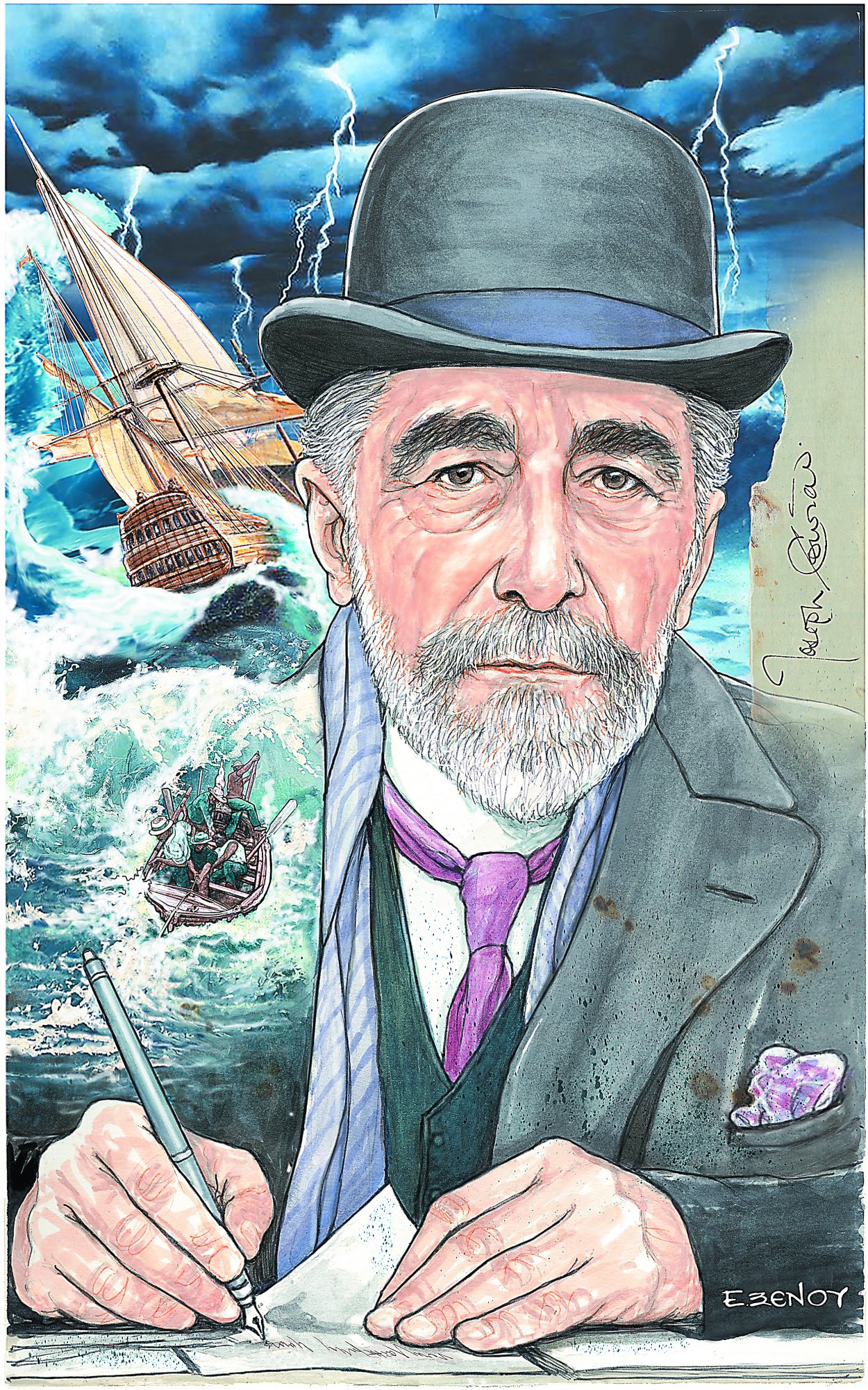 Ταξίδι στον μαγικό υδάτινο κόσμο του Τζόζεφ Κόνραντ