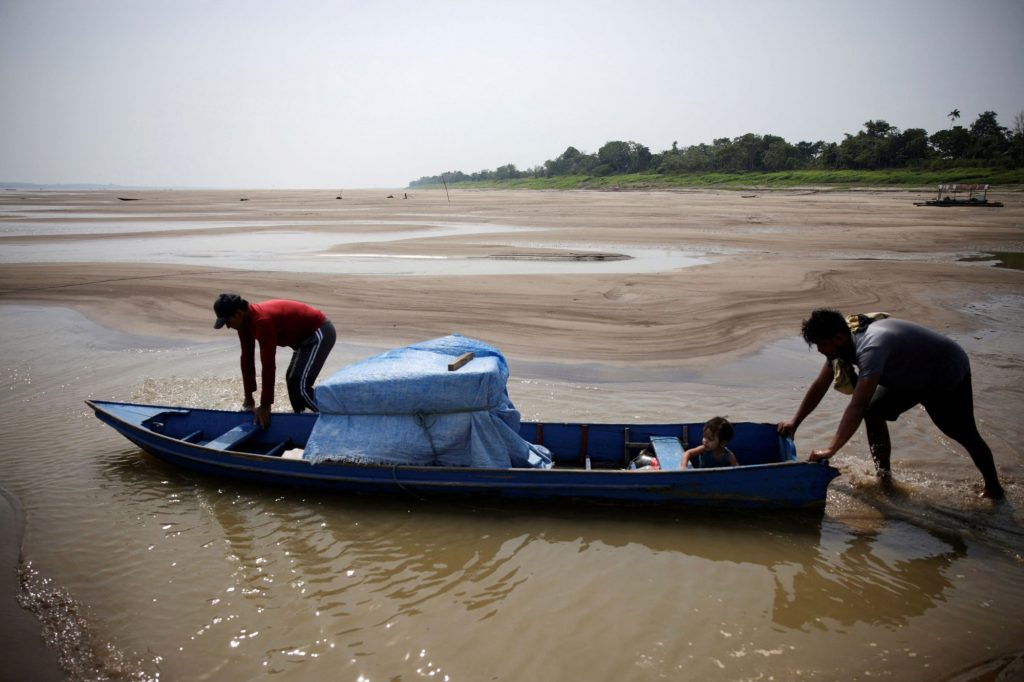 Βραζιλία: Εντονη ξηρασία – Μεγάλη μείωση της στάθμης των ποταμών