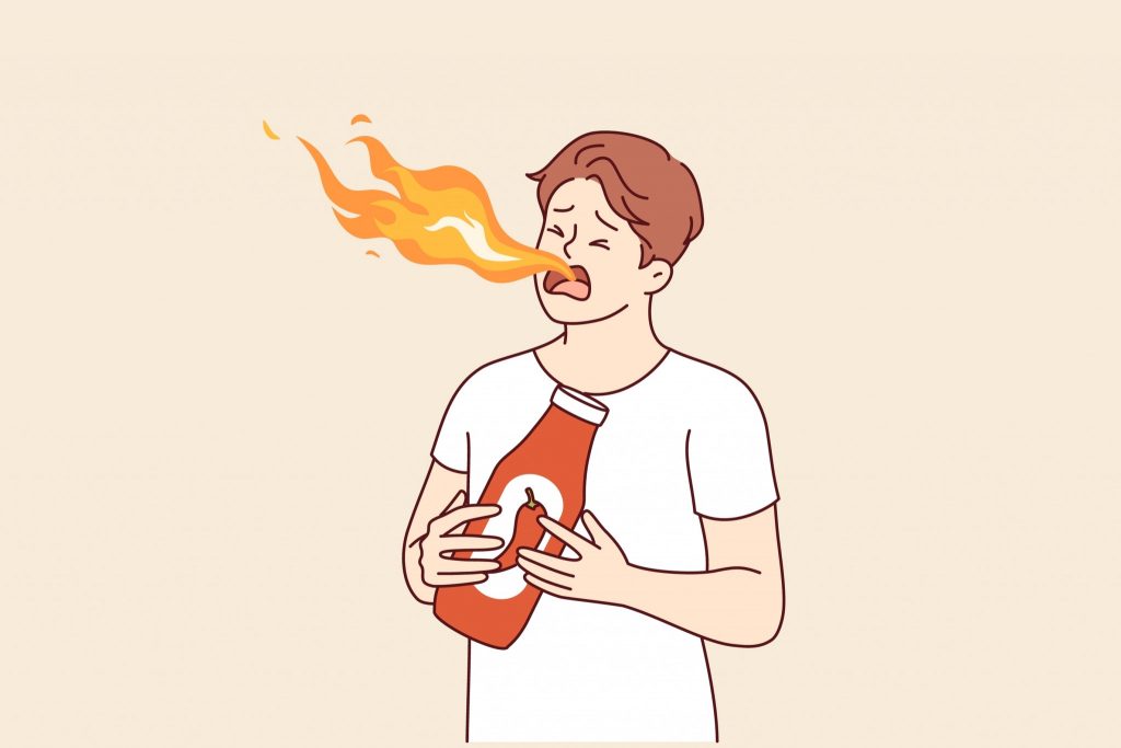 Τι συμβαίνει στο σώμα μας όταν τρώμε καυτερό φαγητό – Το κόλπο για να μην μας καίει