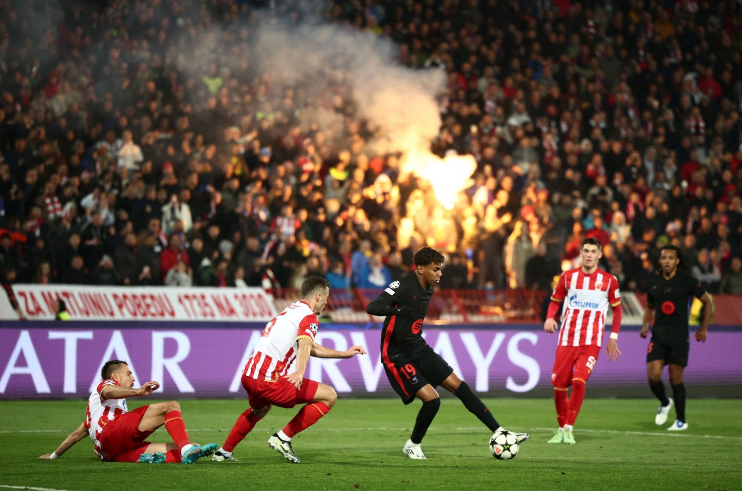 Ερυθρός Αστέρας – Μπαρτσελόνα 2-5: Συνεχίζουν τις υψηλές πτήσεις οι «μπλαουγκράνα»