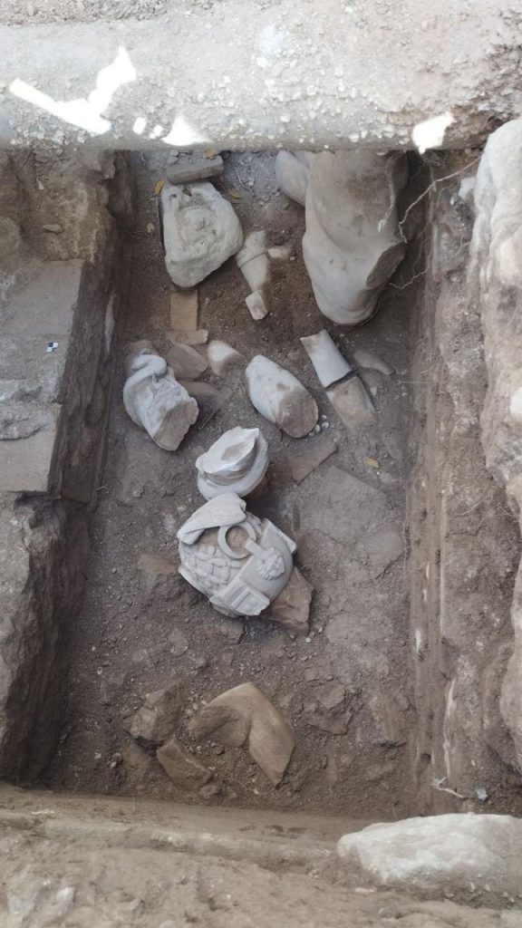 Νέα ευρήματα, πιθανόν τμήματα του Ερμή, βρέθηκαν κοντά στο Ηρώδειο