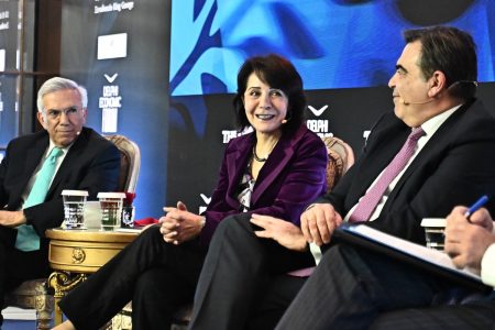 Μαργαρίτης Σχοινάς στο συνέδριο του Βήματος: «Το ευρωπαϊκό Iron Dome δεν είναι επιστημονικής φαντασίας»