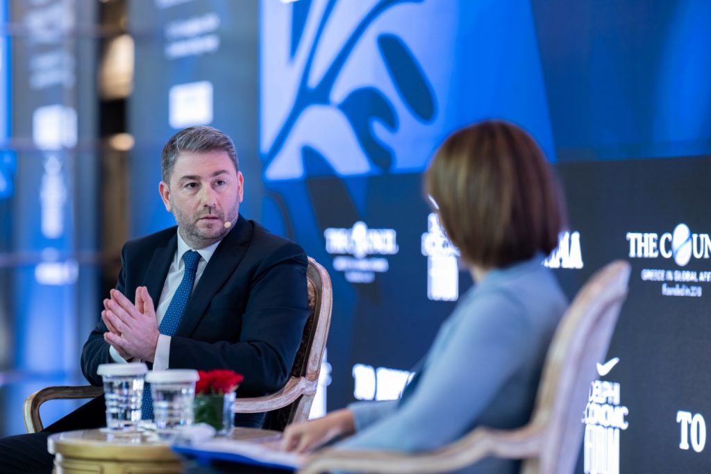 Συνέδριο Βήματος – Ανδρουλάκης:  «Η χώρα χρειάζεται πολιτική αλλαγή»