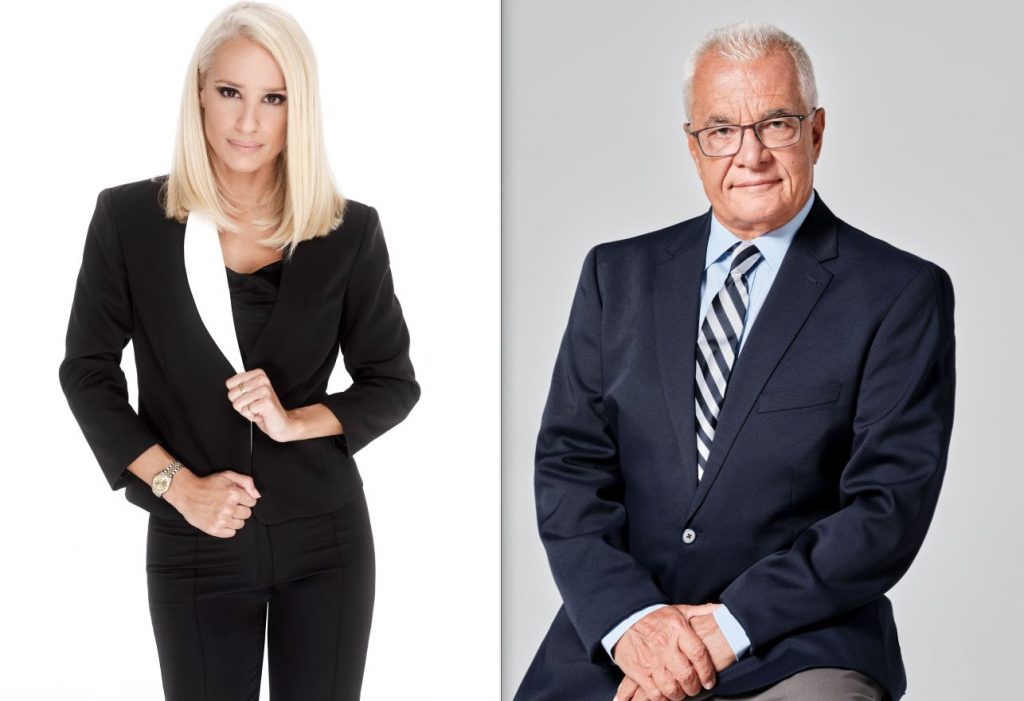 Η ορκωμοσία Τραμπ στο Mega