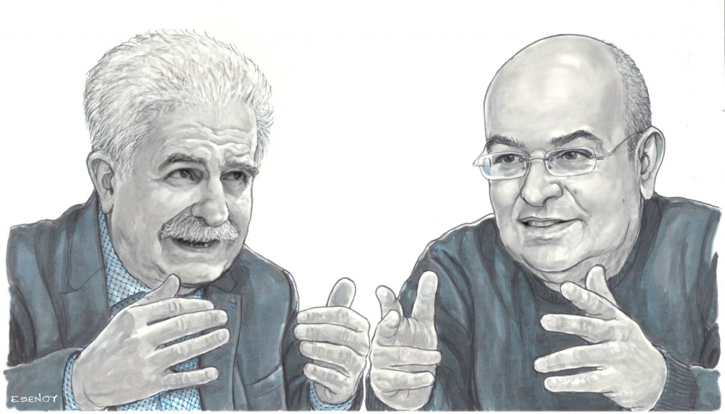 Δέκα χρόνια «πρώτη φορά Αριστερά»: Μίμης Ανδρουλάκης και Δημήτρης Λιάκος συζητούν στο ΒΗΜΑ