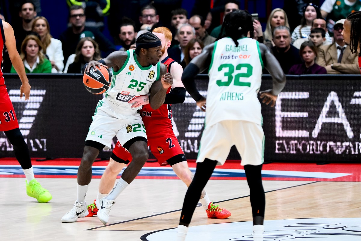 Αρμάνι – Παναθηναϊκός 87-75: Ο ΛεΝτέι σταμάτησε τους πράσινους