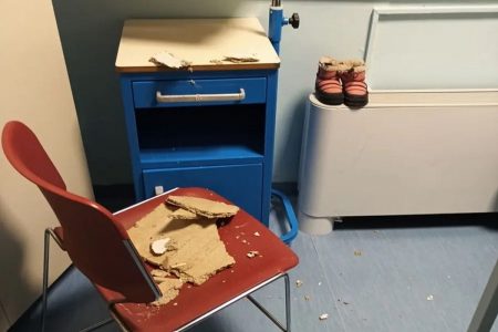 Θεσσαλονίκη: Έπεσε γυψοσανίδα στην Παιδιατρική του Ιπποκράτειου