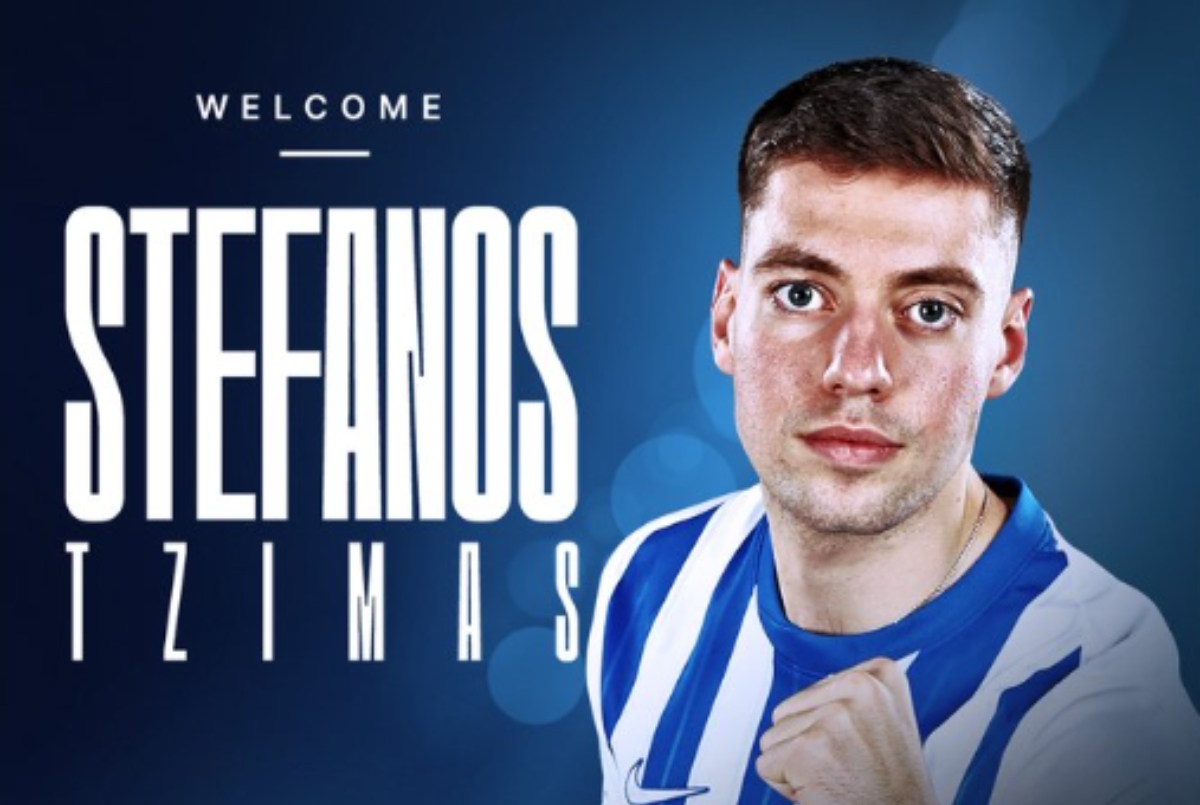 Στέφανος Τζίμας: Η Μπράιτον τον αγόρασε με ποσό – ρεκόρ, τον αφήνει στη Νυρεμβέργη