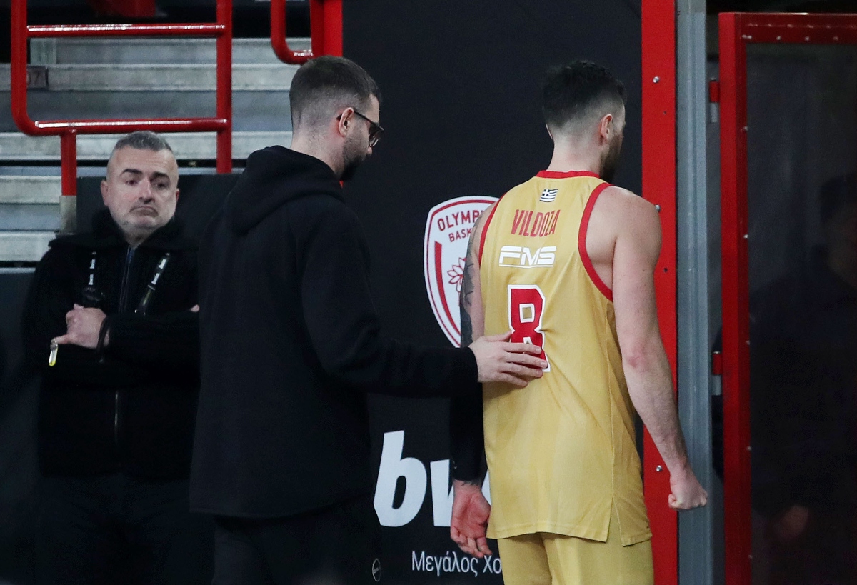 Ολυμπιακός – ΠΑΟΚ 86-60:  Πάγωσαν τα χαμόγελα στο ΣΕΦ λόγω Βιλντόσα