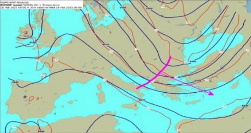 Κακοκαιρία Coral: Ψύχος, θυελλώδεις άνεμοι και χιόνια από σήμερα και στην Αττική