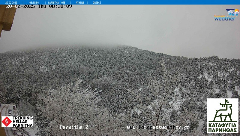 Χιόνια στην Πάρνηθα: Κυκλοφοριακές ρυθμίσεις σε ισχύ, πού διακόπηκε η κυκλοφορία