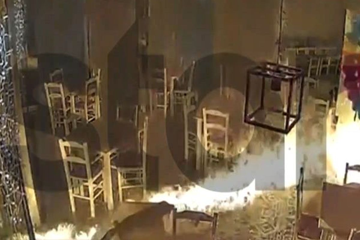 Ανω Λιόσια: Εμπρησμός σε μεζεδοπωλείο – Βίντεο κατέγραψε τον δράστη