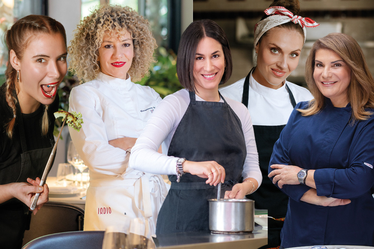 Η κουζίνα στα χέρια τους: 5 κορυφαίες σεφ φωτογραφίζονται στις κουζίνες που διευθύνουν