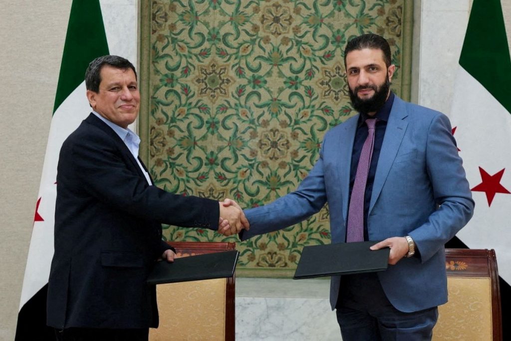 Συρία: Συμφωνία του Αλ Σάραα με τους Κούρδους