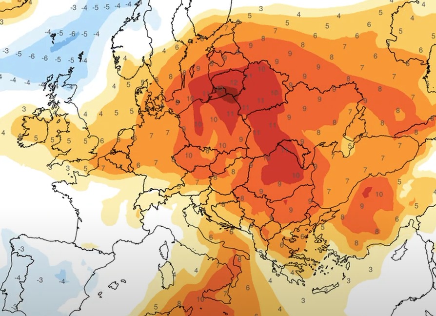 Καιρός: Λασποβροχές τις επόμενες ώρες – Θερμή εισβολή το Σαββατοκύριακο