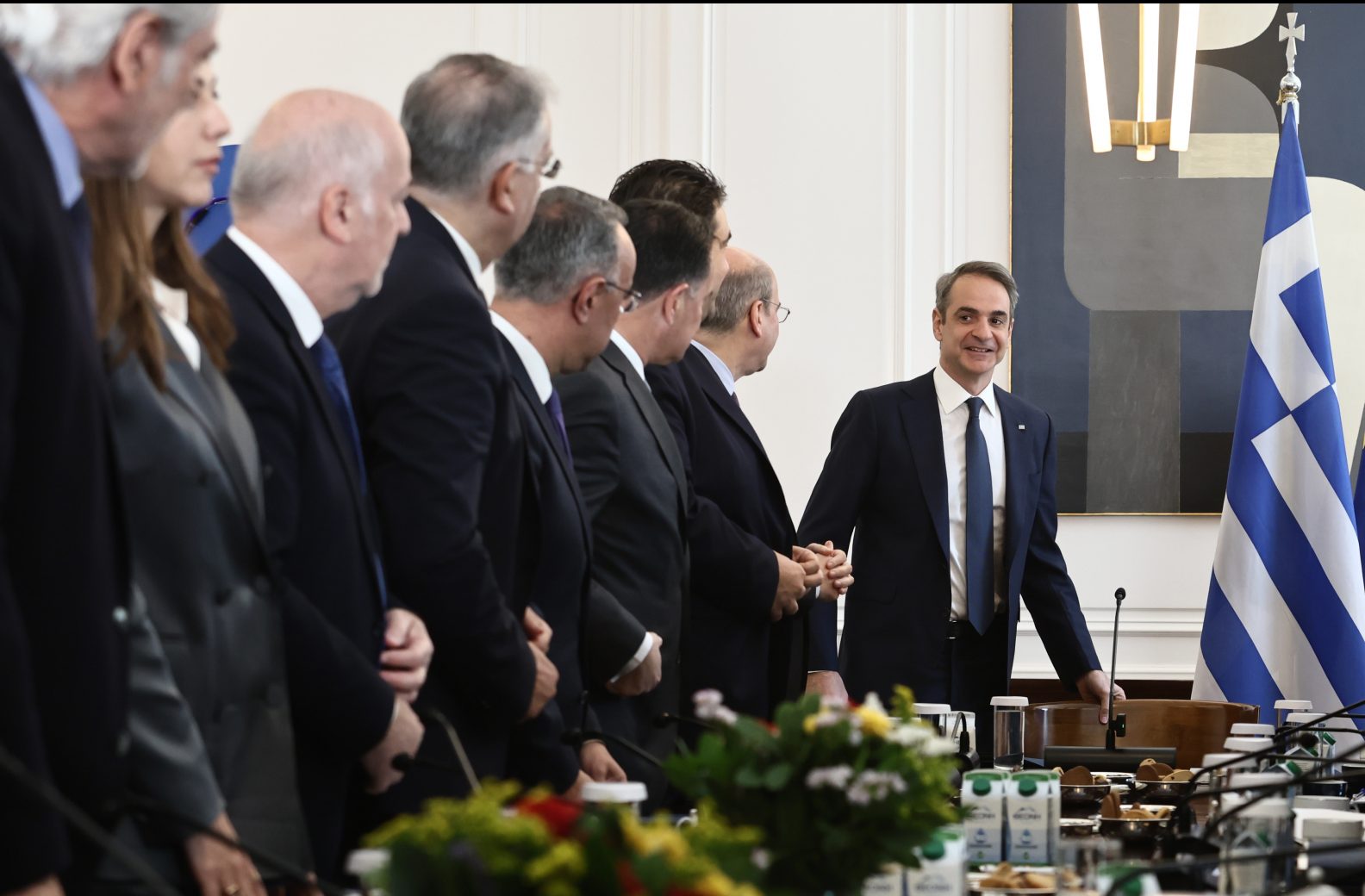 Ανασχηματισμός: Restart με προτροπές Μητσοτάκη για «ταχύτητα» και «αποτέλεσμα» Ανασχηματισμός: Restart με προτροπές Μητσοτάκη για «ταχύτητα» και «αποτέλεσμα»
