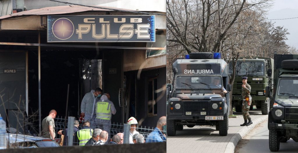 Βόρεια Μακεδονία: 16 έως 22 ετών οι 59 νεκροί από τη φωτιά – 155 οι τραυματίες, 3 μεταφέρονται στη Θεσσαλονίκη