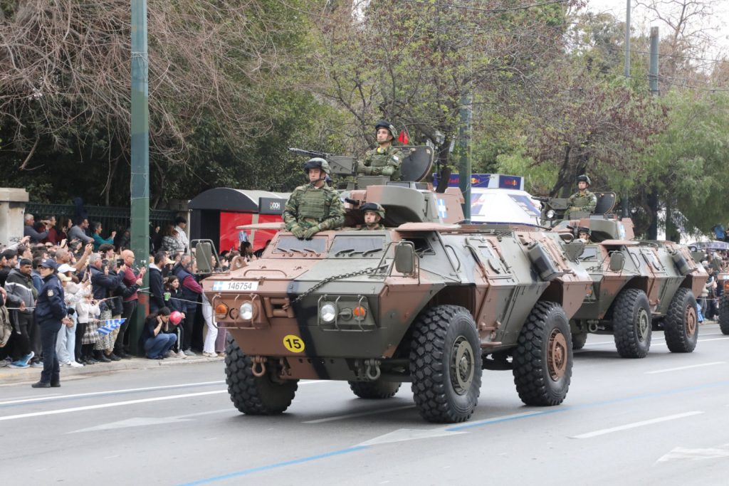 Το τεθωρακισμένο που έκλεψε τις εντυπώσεις στην παρέλαση της 25ης Μαρτίου